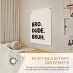 Boys Room Decor,Playroom Wall Decor, Bro Dude Bruh Wall Hanging Pennant Flag Banner Decor for Nursery Classroom Playroom Kids Room, Playroom Essentials