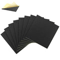 8 Pcs Adhesive Padding, Closed Cell Foam Sheet 4in X 4in X 1/4in, Anti-Slip Neoprene Rubber Pad, 1/4" Thick Sticky Foam, Soundproof and Anti Vibration