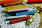 Wax Seal Sticks, Yoption 5 Pcs Totem Fire Manuscript Sealing Seal Wax Sticks with Wicks Multi-Color Cord Wick Sealing Wax for Postage Letter Retro Vintage Wax Seal Stamp (Five Mix Color)