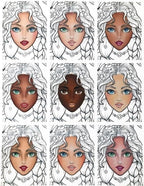 6 Colors Skin Tone Alcohol Markers Set, Skin, Wood, Earth Colors Dual Tips Art Markers Drawing Sketched Double Tipped for Adults Beginner Kids (Skin Tone)