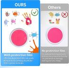 MoloTAR Craft Large Ink Pad Stamps Partner Diy Color,8 Colors Rainbow Finger Ink pad for kids (pack of 8)