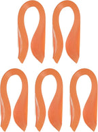 PATIKIL 600pcs Quilling Strips Paper 1/8"(3mm) 39cm Origami Paper Quilling Strip for Art DIY Hand Craft Christmas, Coral Orange