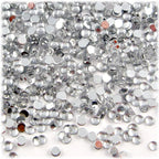 The Crafts Outlet 1,440pc Rhinestones Round 3mm (10ss) Flatback Hot Pink or Rose HPK