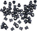 Kydex Rivets Eyelets, 8-8 1/4" Multicolored Grommet Eyelets for Tactical Holster Making, Knife Sheath Crafting, Fasteners for Custom DIY Kydex Projects (Set of 50)