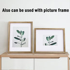 Egofine Pack of 25 White Mat Board Pre-Cut 8x10 Picture Mat for 5x7 Photo with White Core Bevel Cut Mattes Sets. Includes 25 High Premier Acid Free Mats & 25 Backing Board & 25 Clear Bags