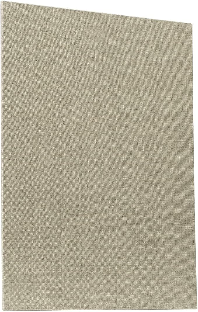 Senso Clear Primed Linen Panels - 12x12-3 Pack of Panels for Painting Oils, Acrylics, Pastels and More