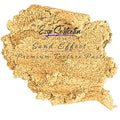 Premium Sand Effect Texture Paste | 6oz by Volume | Unique Metallic Colors | Excellent Sand Texture Effect | by Ezgi Sertcetin (Metallic Parmigiana)