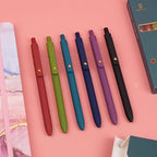Ddaowanx Colorful Gel Pens, 0.5mm Fine Point Retractable, Cute Pens with Colored Writing and Sketching, Nursing School Essentials,School Supplies, Gifts for Nurse (12Pcs-Vintage Colors)