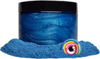Eye Candy Pigments Premium Blue Mica Powder - Umi Blue (50gr) - for Epoxy, Resin, Soap, Paint, Woodworking, Acrylic Pouring, Bath Bombs, Fishing Lures - DIY Arts and Crafts Additive
