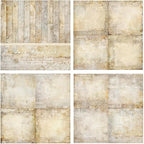 24 Sheets Decorative Scrapbooking Paper Pad 6x6 Craft Paper Single-Side Card Making Supplies for Junk Journal, Origami, Holiday Journaling