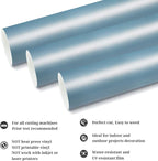 TECKWRAP Permanent Adhesive Vinyl 12" x 10ft, Matte Cobalt Blue