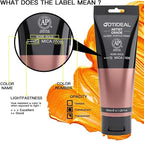 GOTIDEAL Acrylic Paint Metallic Rose Gold(120ml, 4.1 oz) Non Toxic Non Fading,Rich Pigments for Painters, Adults & Kids, Ideal for Canvas Wood Clay Fabric Ceramic Craft Supplies