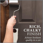 AMY HOWARD AT HOME Chalk-Based One Step Paint for Furniture, Cabinetry, Decor, Finish, and More | No Stripping, Sanding, or Priming | Dark Base | 16 Ounce | Windsor