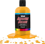 U.S. Art Supply Opaque Canary Yellow Acrylic Special Effects Airbrush Paint - 8oz Ready to Spray Air Brush Paint for Nails, Models, Fabric - Water-Based Air Brush Painting