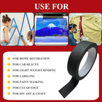 Colored Painters Tape, Premium Masking Master Tape, Multi-Surface Paint Tape, Removes Easily, Colorful Craft Paper Tape for Wall Painting Art Scrapbook Supplies (0.94 Inch Wide, 198yd =0.94IN*22yd*9)