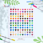 Ohuhu Markers for Adult Coloring Books No Bleeding 120 Colors Water-based Dual Tips Fineliner & Brush Coloring Markers for Kids Adults Beginners Drawing Pens for Journaling Lettering - Maui - White