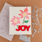 BAOFALI 3D Embossing Folder and Metal Die Set for Card Making,Maple Leaf Embossing Template Paper Card Embossing Stencil for DIY Scrapbooking Photo Album Card Paper Craft Decoration