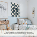 Kids Room Decor,Classroom Banner,It’s Cool to Be Kind,Nursery Decor,Positive Wall Hanging Flag for Bedroom Playroom Classroom Kids Rroom 18x25 Inch(Navy Blue)
