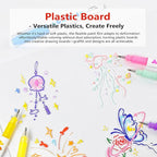 kander Direct Liquid Highlighter Acrylic Marker, 12 Colors Gel Pens with Bullet Tip, Strong Coverage, Large Ink Capacity, Multi-Purpose Paint Pens for Rock Painting, Crafts, DIY, Art Supplies