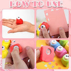 Paper Punches, Punch Craft Set Punches, Hole Punch Shapes Scrapbooking Supplies for Kindergarten Teacher Office Supplies and DIY Arts (Classic Mini 20pcs)