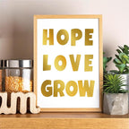 Bemeol Letter Stickers 351 Pieces 4 Inch Bulletin Board Letters Alphabet Cutout Letter for Bulletin Board Display Home Classroom School Decor(Gold)