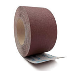 120 Grit Sandpaper Roll, 3 Inch x 49 Feet Emery Cloth Roll Aluminum Oxide Abrasive Paper Roll Continuous Sandpaper for Metalworking, Woodworker, Furniture Repair, Sanding Automotive Plumbing