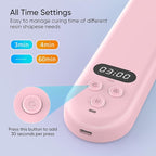 PPESULK UV Light for Resin Curing, 3000mAh Rechargeable Fast UV Resin Lamp with Timer and 34 Beads, Cordless Portable Resin Curing Machine for Resin Molds, Jewelry Making & DIY Crafts(Pink)