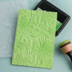 BAOFALI 3D Hummingbird and Flowers Embossing Folders for Card Making,Plastic Texture Fades Embossing Template Paper Card Embossing Stencil for DIY Scrapbooking Photo Album Card Paper Craft Decoration