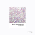 Hemway Polyurethane & Epoxy Resin Glitter 100g / 3.5oz Metallic Crystal Flake Additive for Flooring Jewelry Tumblers Glass Pigment - Extra Chunky (1/24" 0.040" 1mm) - Mother of Pearl Iridescent