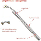 Excel Blades Pounce Wheel - 7/16-Inch Stainless Steel Tracing, Perforating, Cutting, Sewing, Quilting & Embossing Tool