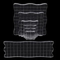 4Pcs Clear Acrylic Stamp Blocks Set, Acrylic Stamping Blocks Tools Clear Stamps with Grid Lines for Photography Props Scrapbooking Crafts Card Making
