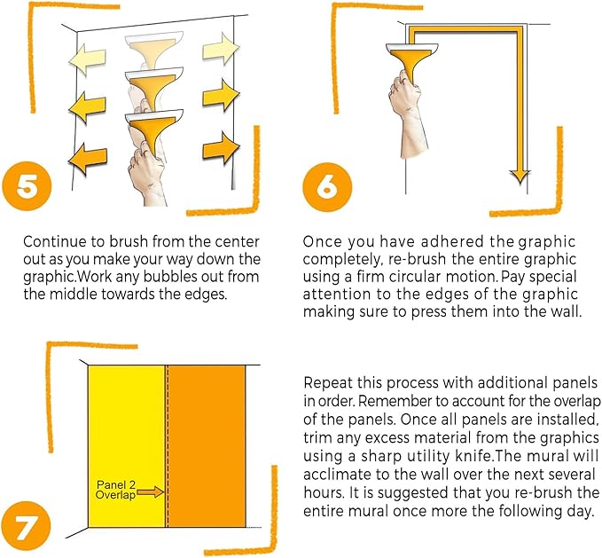 wall26 Wall Sticker/Wall Mural Dark Rose Flower Blossoms Nature Wilderness, Not Peel and Stick, Non-Woven Wallpaper Decorative for Bedroom, Living Room,Office - 120x192 inches