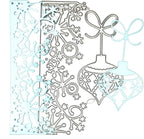 Metal Cutting Dies for Paper Card Making DIY Merry Christams Embossing Stencil Template Scrapbooking Mold Photo Album Arts Crafts Tools (Christmas Snowflake lantern-12x7.5cm)