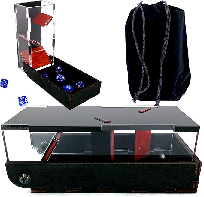 C4Labs Colour Lux Drawbridge Dice Tower - Symphony Violet