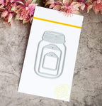 Metal Cutting Dies DIY Embossing Stencil Template Scrapbooking Card Making Mold Photo Album Arts Crafts Tools (Wishing bottle-8x5cm)