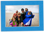 11x14 Mat for 8.5x11 Photo - Precut Bay Blue Picture Matboard for Frames Measuring 11 x 14 Inches - Bevel Cut Matte to Display Art Measuring 8.5 x 11 Inches - Acid Free Pack of 25 MATS