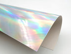 TGXRZX Metallic Cardstock Paper,holographic cardstock,Size 8 "x 11" (250gsm),15PCS,Mirror Finish Gold Foil Board for Crafting,Invitations,and Decorations,Die Cut and Plotter,Card Making(Laser silver)