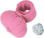 HARFINGTON Wrist Pin Cushions, Sewing Needle Pin Cushion Adjustable Strap with Elastic Strap Finger Ring Pincushions Fit All Wrist Sizes for Sewing Quilting Needlework DIY Crafts, Pink/Blue