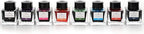 Dryden Designs Ink Bottle for Fountain Pen | Luxury Edition, Smooth Flow, Compact Designed 50ml Sunset Orange