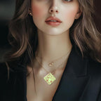 CHGCRAFT Button Pattern Polymer Clay Texture Sheets Heart Graphic Geometric Silicone Texture Stamp Clay Texture Mat Modeling Pattern Pad Sheets for Jewelry and Earrings Tools, 5.5x5.5 inch