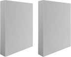 BAOFALI 2 Pcs Large Stamping Foam Grey Moldable Foam Stamps Plastic Dry Foam Stamp Pad Cut and Dry Foam Stamping Foam Block for Sculpture, Modeling, DIY Arts and Handicrafts Projects
