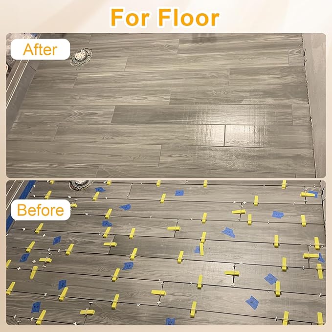 Storystore Tile Leveling System with Tile Pliers - 3000 Piece Tile Spacers Clips and 300 Piece Reusable Wedges, 1/16 Inch Tile Installation Tools Kit