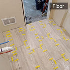 DGSL Tile Leveling System with Plier - 1200-Piece Spacers Clips and 300-Piece Reusable Wedges Tools Set for Stone Installation 1/8 Inch