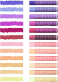 qianshan Soft Oil Pastels Set of 12 Colors,Non Toxic,Soft Texture Vibrant and Creamy Oil Crayons Pastels Art Supplies For Professional Artists Beginners Drawing.Purple&Skin