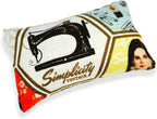 Emery Pincushion for Sewing - Filled with Abrasive Emery Sand - Handmade in USA (Retro Girl Sew Over It)