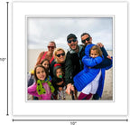 16x16 Mat for 12x12 Photo - Precut White on White Double Mat Picture Matboard for Frames Measuring 16 x 16 Inches - Bevel Cut Matte to Display Art Measuring 12 x 12 Inches - Acid Free ONE MAT