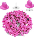 400pcs PVC Rubber Pin Backs Heliltd Butterfly Clutch Pins Tie Tacks Blank Pins for Uniform Badges Backing Holder Clasp Lapel Pin Enamel Pins(200 Sets)