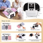 Automatic Card shuffler 1-2 Deck, 2000 mAH USB-C Rechargeable Electronic Card shuffler, Quiet Card shuffler for UNO Poker Blackjack Canasta Skip-Bo Phase 10, One-Press AUTO and Manual