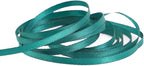 HUIHUANG Teal Green 1/8" Solid Color Thin Satin Ribbon 1/8 inch x 100 Yards for Crafts, Thin Green Ribbon for Gift Tags, Invitation Card, Gift Wrapping, Holiday Party Decor, Christmas Ornaments