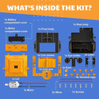 KidzRobotix - Money Bank Robot - Build a Piggy Bank for Kids Robot, Inspire STEM Learning, Boost Creativity, and Teach Financial Responsibility with Our Fun DIY Coin Bank Kit for Kids Aged 8 and Up!